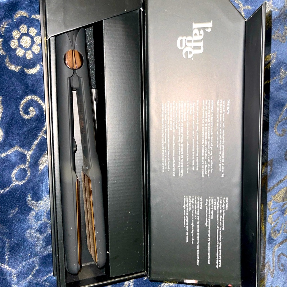 Lange Le Gloss straightener